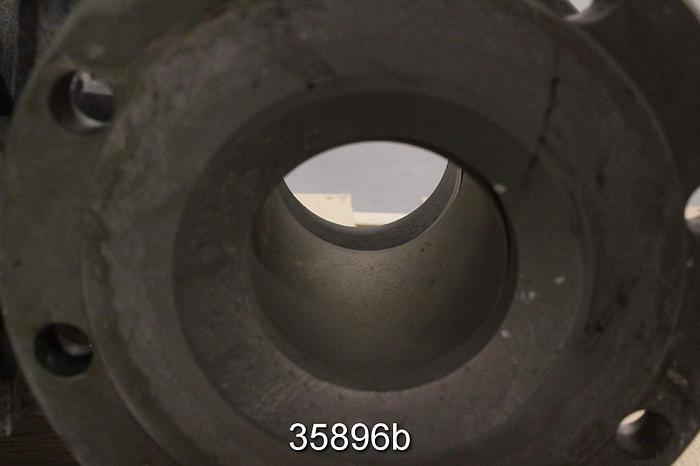 Used Jamesbury 6" Ball Control Valve, 6 5150 31 3600 TT1 #35896