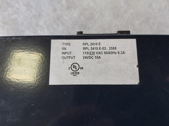 Gebraucht Transformator, 220V -> 24V/DC 10A, RPL 2410 E, Inducom,  gebraucht