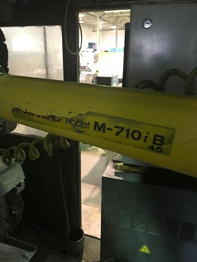 Used ACME/FANUC ROBOTIC POLISHING CELL WITH FANUC M710IB/45 ROBOT