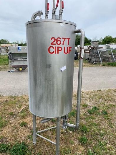 Used 400 liters rustfrie tanke cip