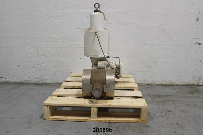 Used Valtek 6" Air Open V-Ball Valve #20589