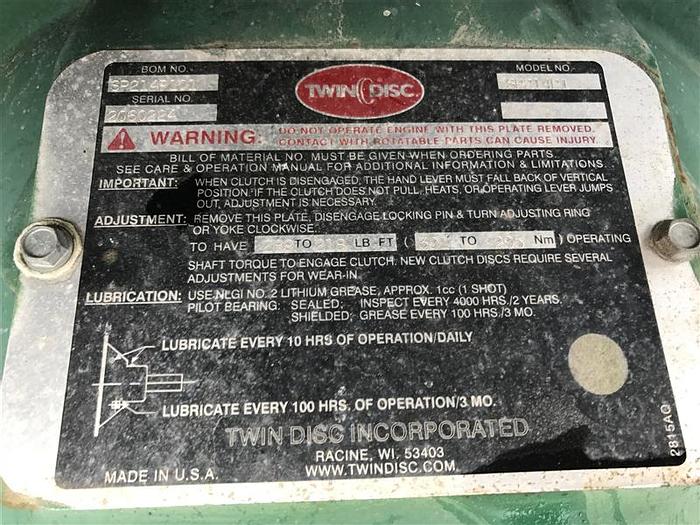 Used 1987 Cummins NTA855G2 855 Big Cam Diesel Engine