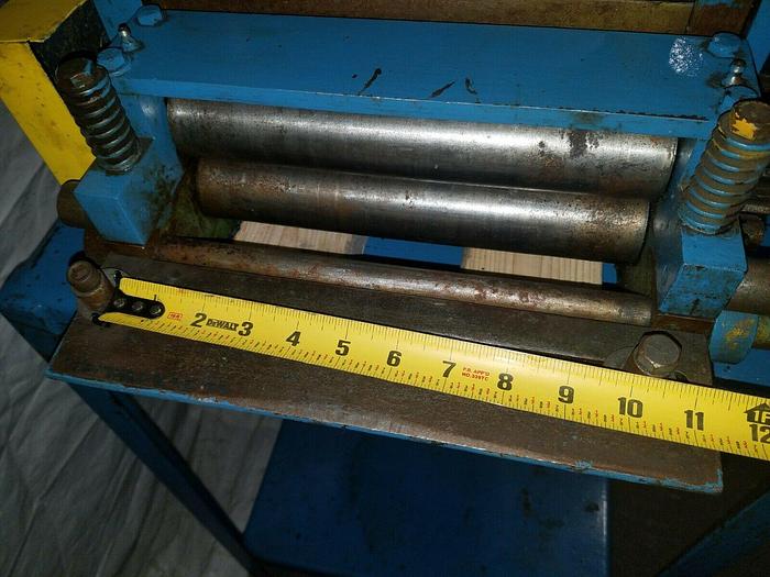 Used Standard 10" Stock Straightener Camber Leveler Roll Feed For Metal Stamping