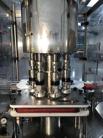 Used King CS120 8 Head Screw Capper