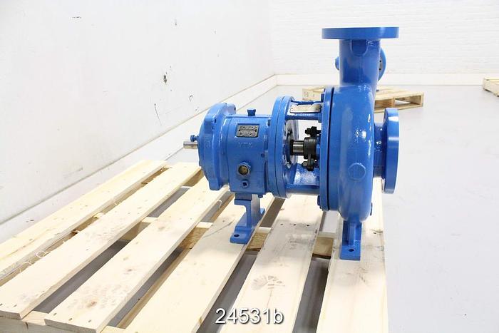 Used Goulds 3196 Goulds 3196, 3X4X10H, Stainless Steel Casing, 5 Vane Impeller, 10" Diameter Impeller, Stainless Steel Impeller, Stainless Steel Stuffing Box,  Packing, Mtx Power End #24531