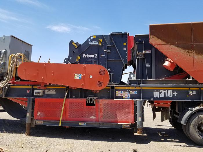 Used Sold 2017 SANDVIK UI310 IMPACT CRUSHER at Grinder Crusher Screen