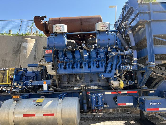 Used MTU Frac Pump Trailer