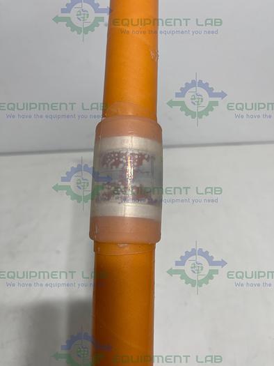 Used 48" Silicone Hose w/ 1" Sanitary Fitting 125 PSI at 20°C