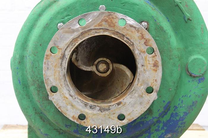 Used Goulds 3175 6x8x18 Pump, Stainless Steel Casing #43149