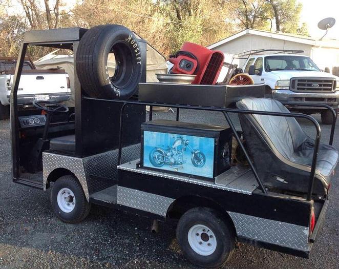 Used Taylor Dunn Pit Cart