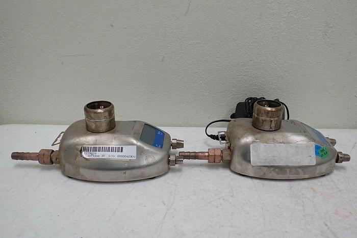 Used Lot of 2 Biotool NeuTec LabFlame IR Laboratory Bunsen Burners with AC Adaptor