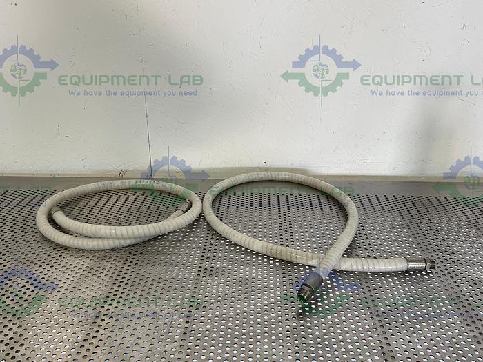 Used Saint Gobain  STHT-W-0500 60" Silicone Hose w/ 1/2" Threaded Fitting