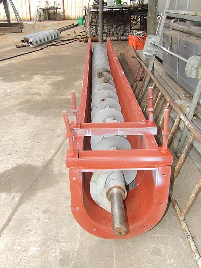 D'occasion Convoyeur à vis sans fin, en acier au carbone, verni