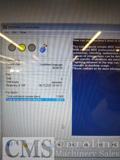 Used 2016 Weeke ABD 060