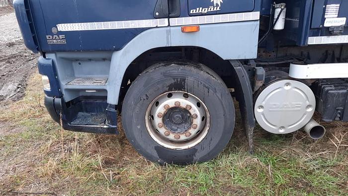 Gebruikt 2005 DAF 85 CF 340 tampoline 4x2 FULL STEEL MANUAL