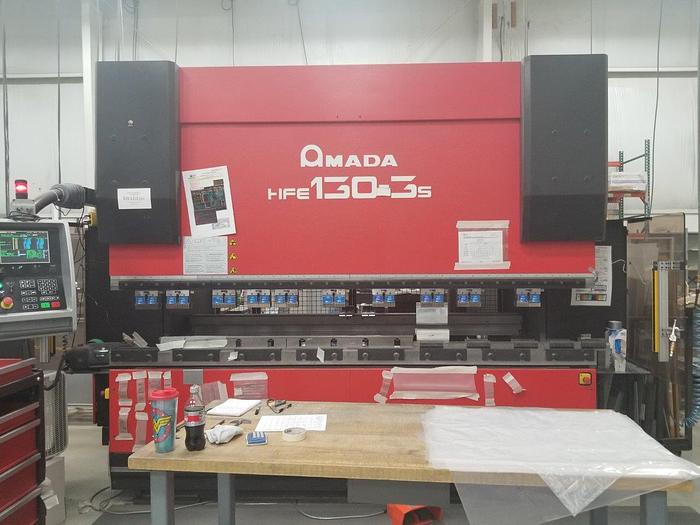 2007 143 Ton Amada HFE 130-3S CNC Press Brake