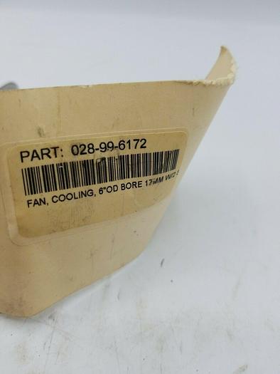 Cooling Fan 6" Od Bore 17mm W/2