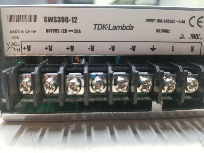 Used TDK-LAMBDA SWS300-12 power supply