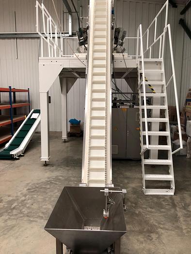 Used Yamato / Wolf BAGGING LINE, vertical form fill seal