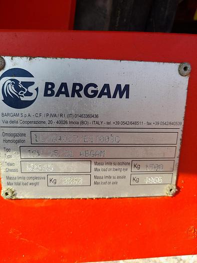 Usato BOTTE DISERBO BARGAM COMBI 2700