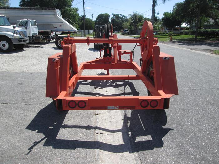Used Single Axle Cable Reel Trailer