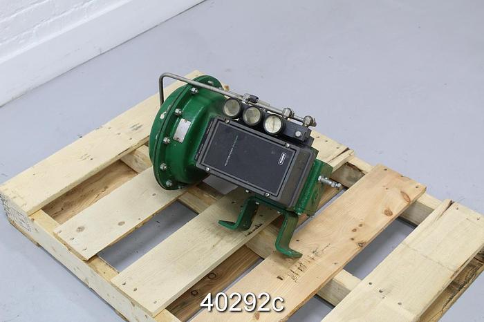 Used Fisher V150 3" Vee Ball Control Valve #40292