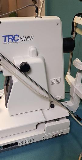 Used Topcon TRC NW5S nicht-mydriatische digitale Fundus-Netzhautkamera mit PowerHAD 3CC