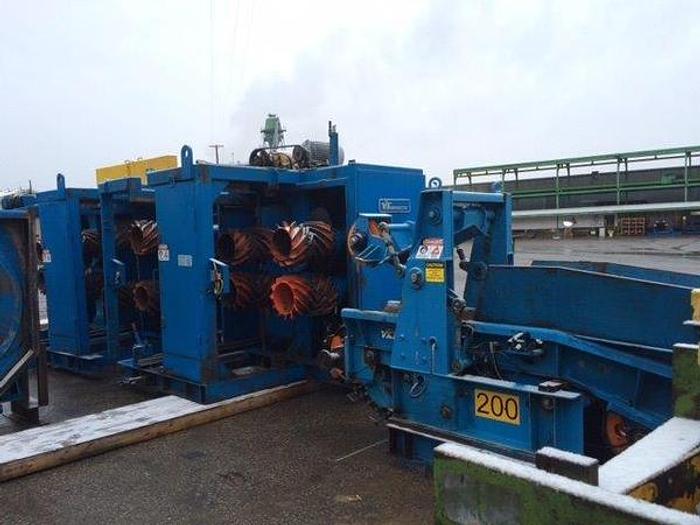 Used 1995 17" VKB MK V Dual Ring Debarker