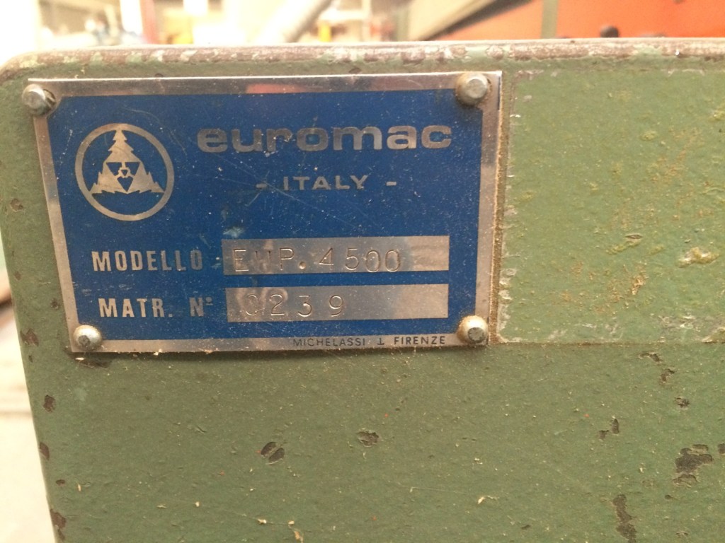 Usato SEGA SEZIONATRICE EUROMAC