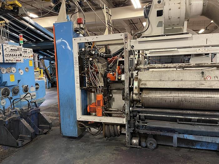 Used MARTIN 924 4 COLOR FLEXO FOLDER GLUER