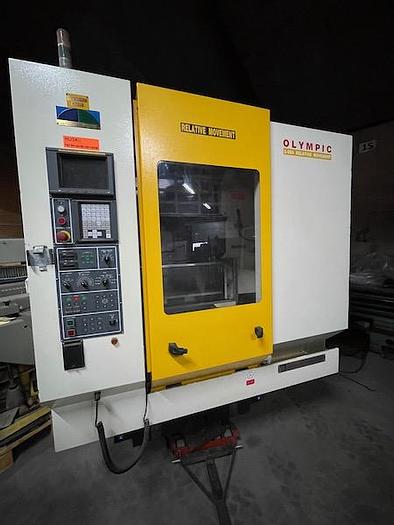 Used BRUGT VERTIKALT BEARBEJDNINGSCENTER FABRIKAT OLYMPIC SEIKI, MODEL S-650