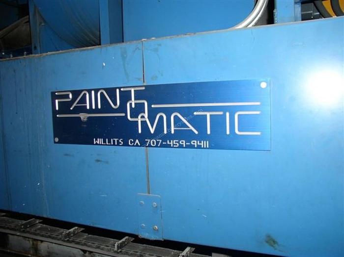 Used Paint O Matic Spray Line