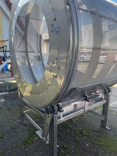 Used Stainless Steel Rotary Separator-Cooling Tumbler