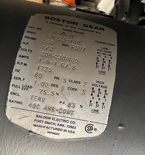 Used 3' x 2' AMETEK ROTARY VACUUM FILTER