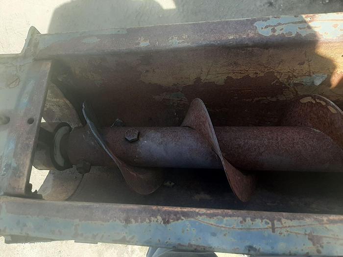 Used Hopper, 20 CF, C/st, 96" x 24" x 16", Screw Discharge #S738858