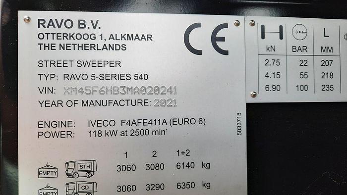 Gebruikt 2021 Ravo 540STH