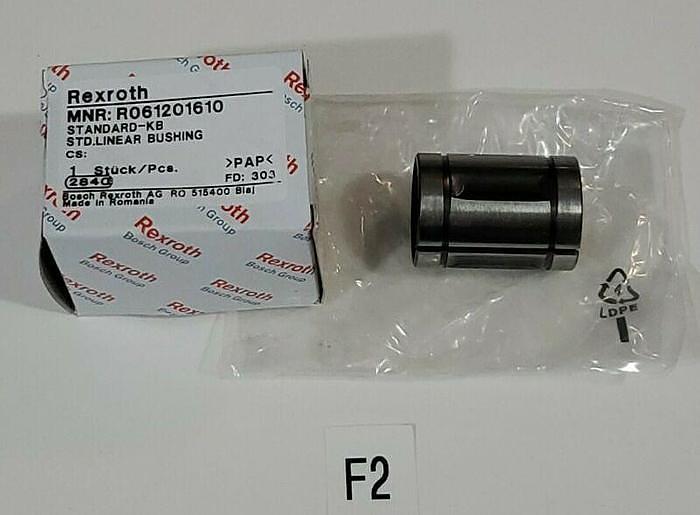 *NEW IN BOX* Rexroth MNR: R061201610 Standard Linear Bushing - KB + Warranty!