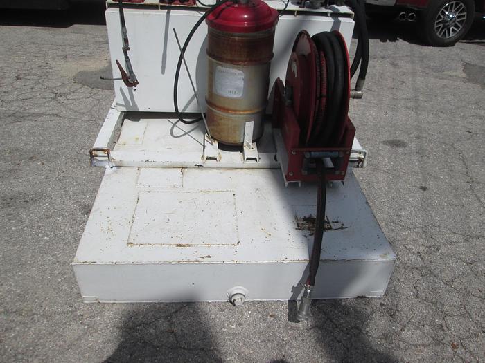 Used Fuel and Lube Skid Mounted Tank 
