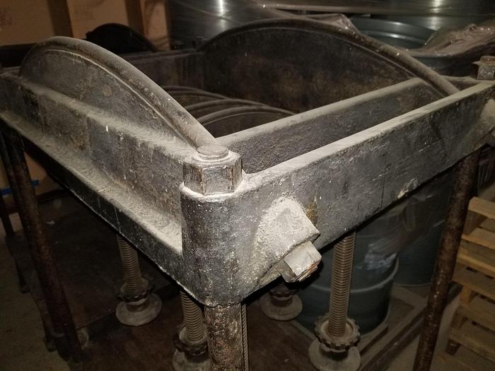 Used Charles E Francis Cast Iron Manual Veneer Press