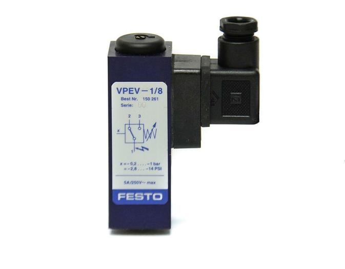 Festo VPEV-1/8 Vacuum Switch 150261 NEW (5158)