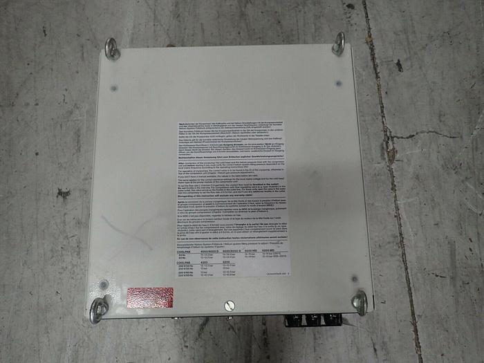 Used Leybold Type COOLPAK 6200 MD Compressor 840021