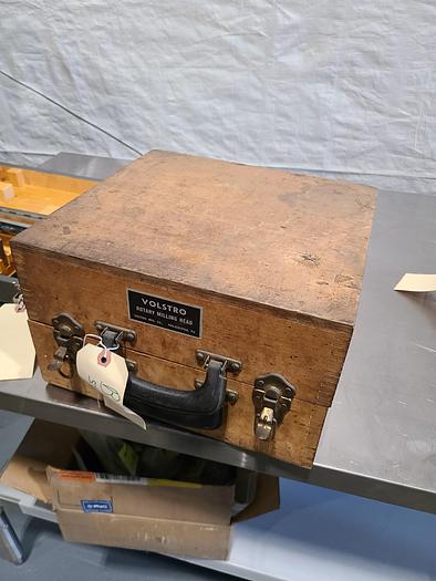 Used Volstro Rotary Milling Head for Milling Machine Excellent Condition