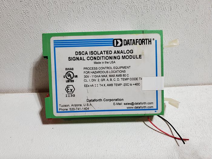 Used Dataforth DSCA34-02C / DSCA3402C (