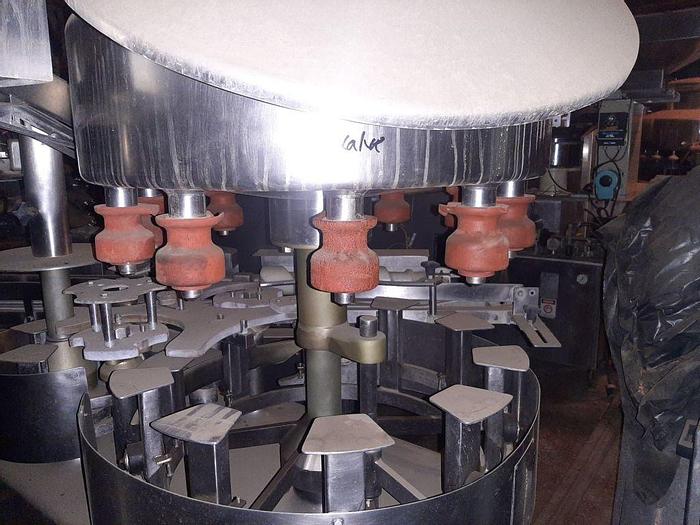 Used Filler, Bottle, 12-valve, Rotary, Fogg, S/st, 3/4 HP, #C736039