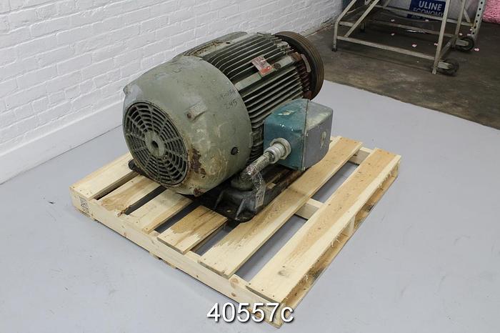 Used Mac A/C Motor, 75 Hp, 1180 Rpm, 460 Volt #40557