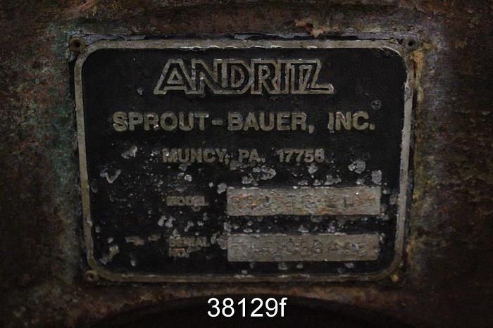 Used Sprout Waldron R20TFIII EM Refiner #38129