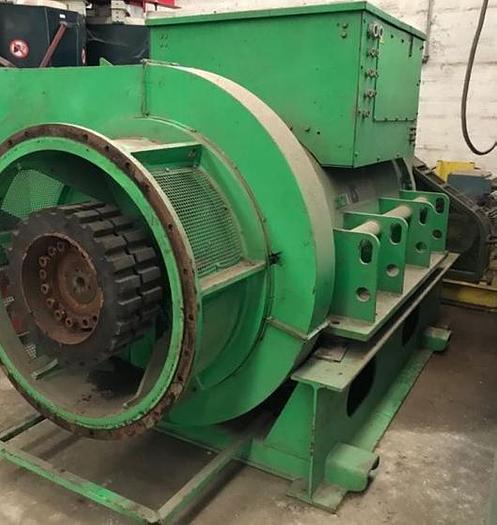 Used Leroy-Somer Alternator LSA 54 VL9/4P 3394 kVA / 6300V / 50HZ / 1500 RPM