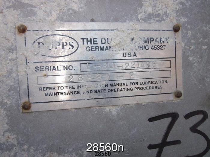 Used Andritz/Dupps 3620 Dewatering Screw Press With Falk Gear Box #28560