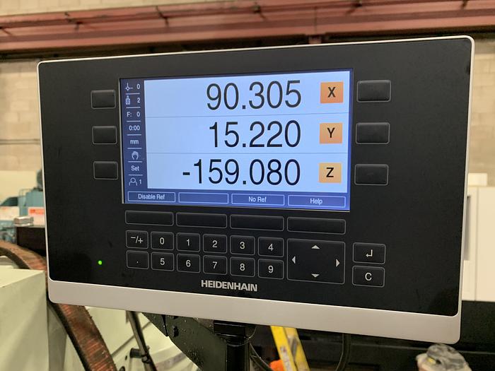 Used 10" X 51", FIRST, 2019, LC-20VHS, HEAVY DUTY VERTICAL/HORIZONTAL VARIABLE SPEED MILLING MACHINE