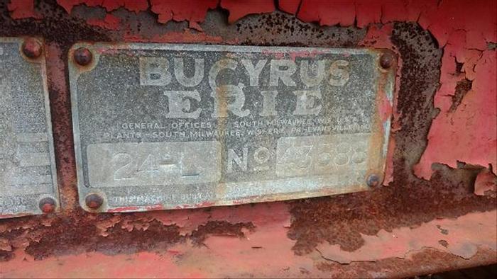 Used Bucyrus Erie 24L Cable Tool Rig